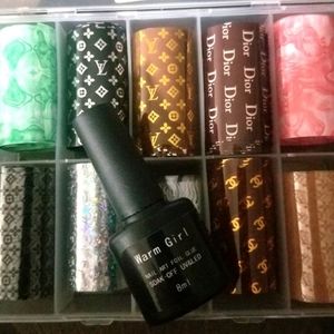 2 Sets of NAIL FOILS FOR JAMIEWRIGHT ONLY PLEASE